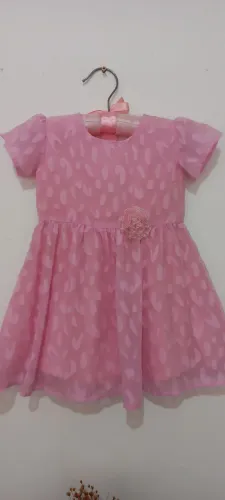 Vestido rosa 1 ano