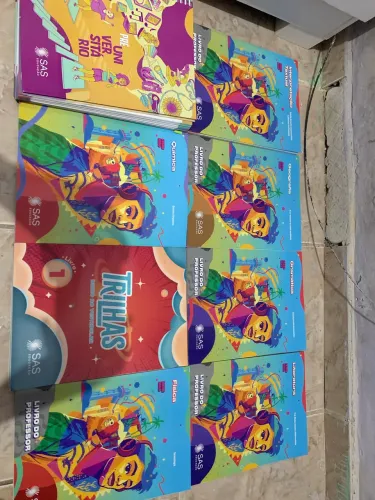 LIVROS SAS EDUCAÇÃO - ENEM E VESTIBULARES