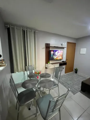 EXCELENTE APTO NO COND. VISTA DAS OLIVEIRAS - PLANALTO - 2 QUARTOS, 1 VAGA DE GARAGEM