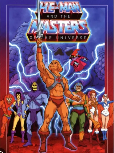 Poster oficial do He-Man anos 80