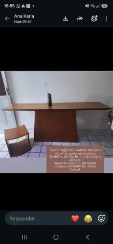 Buffet de Sala