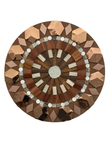 Mandala Pedras Mosaico