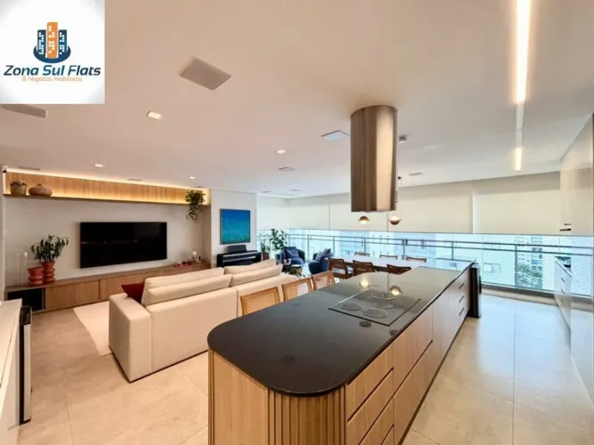 Apartamento à Venda Em Moema Com 3 Suítes e 2 Vagas - Varanda Gourmet