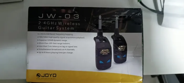 Transmissor e receptor Joyo JW-03 - R$ 280