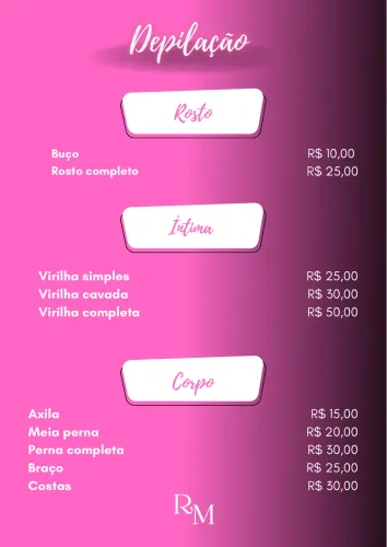 Promoção depilação