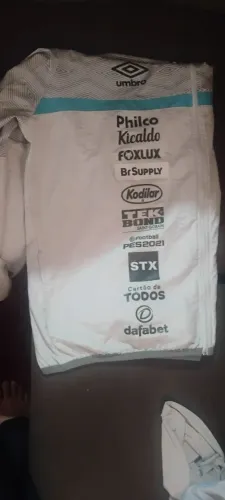 Jaqueta Corta Vento Santos FC 2021 Umbro Original