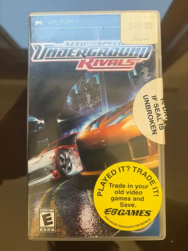 Need for Speed Underground Rivals jogo PSP