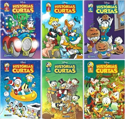 Histórias Curtas 4 6 15 17 28 29 (Culturama) [2019/22] preço unitário c/ frete incluso.