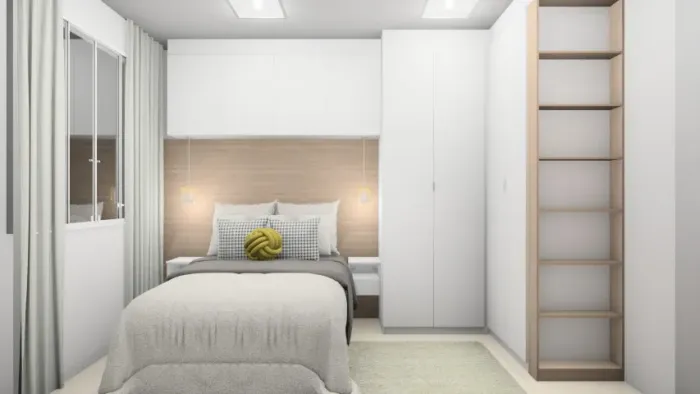 Quarto de Casal Planejado