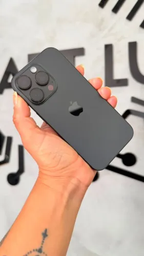 iPhone 16 Pro Black Titanium - 256GB (nota + garantia)