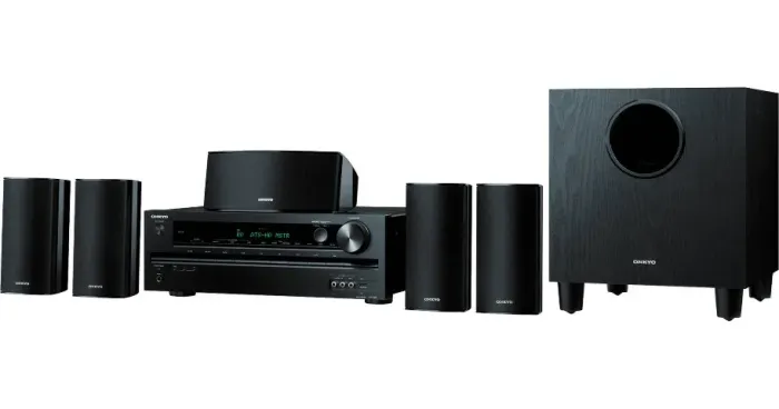 Home Theater Onkyo HT-S3500 5.1 Canais (Receiver + Caixas + Subwoofer) - Impecável!