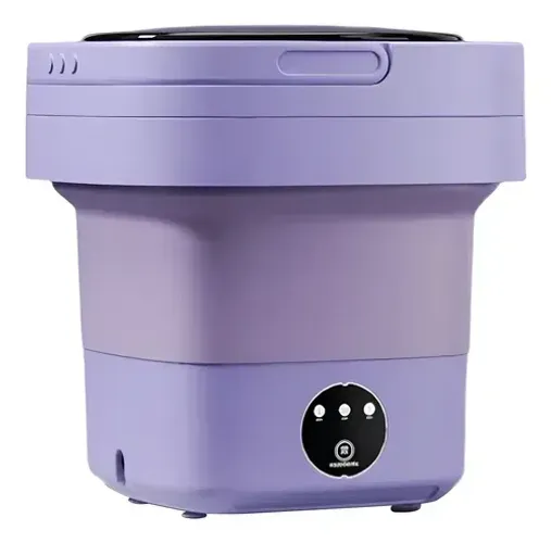 Mini Máquina de Lavar Roupa Portátil Dobrável