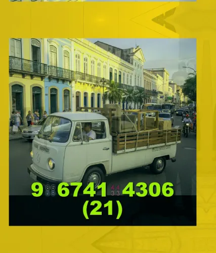 Frete para Bangu, Campo Grande, Santa Cruz e Realengo! Preço acessível!