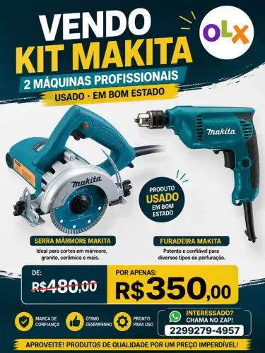 Makita e Furadeira