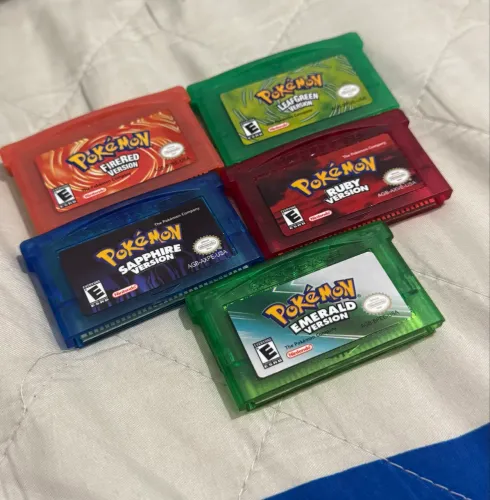 5 Jogos Pokemon paralelos - game boy advance