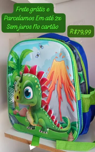 Mochila infantil para passeio, creche e para maternal escolar