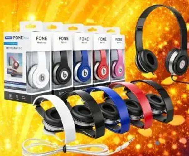 Fone de ouvido com fio