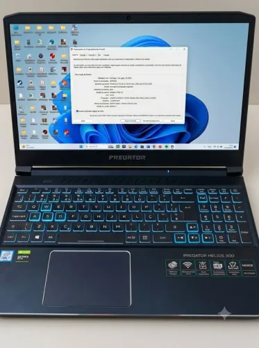 Acer Predator Helios 300 - Core i7 10ª Gen / 32GB RAM / RTX 2070 8GB / SSD 500GB