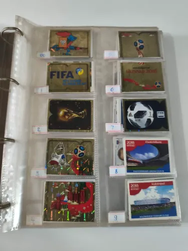 Figurinhas copa 2018 (1 até 671) completas