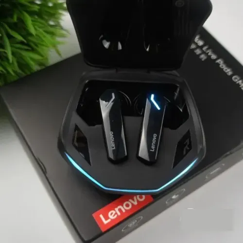 Fone de Bluetooth Ouvido Lenovo Gm2 Pro Original - Novo