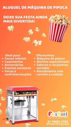 Carrinho de pipoca