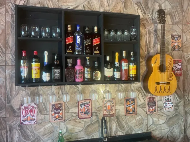 Lindo display para bebidas