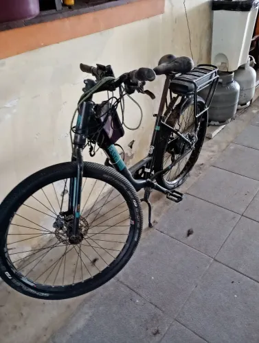 Bicicleta elétrica Caloi 