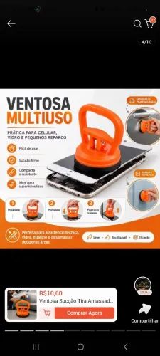 Kit Com Duas Ventosas de Sucção Para Tirar Amassados da Lataria do Seu Carro.