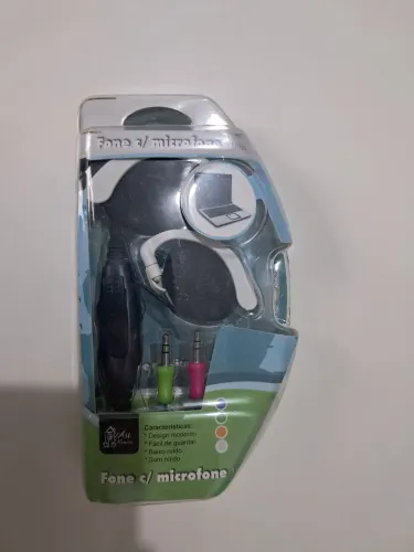 Fone com microfone