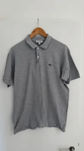 Polo Lacoste Original, Cinza, G