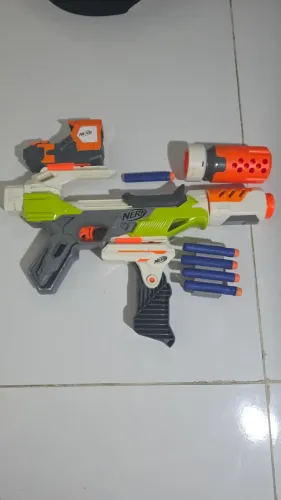 Hasbro Nerf Modulus Ionfire completa + 5 dardos + Acessórios