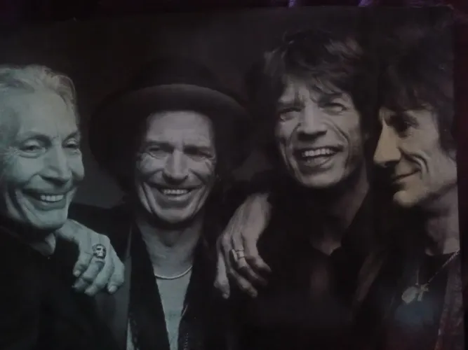 Poster Original da Classic Photo dos Stones Raro ( lançado em 2015 )