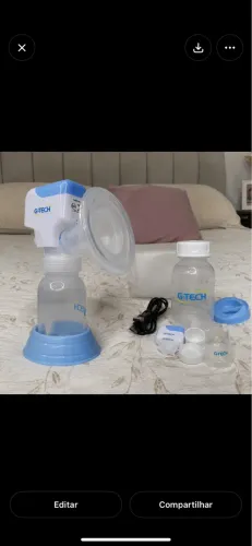 Bomba tira leite elétrica