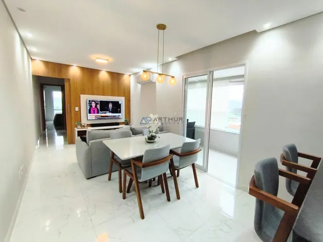 Apartamento à venda Caiçara em Praia Grande com2 dormitórios, 2 suítes, 2 vagas