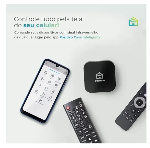 Smart Controle Universal Wi-Fi Positivo Casa Inteligente