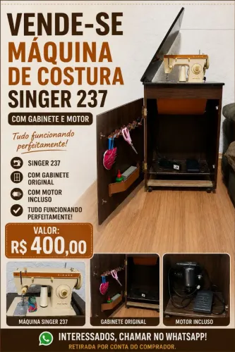 Máquina de costura 