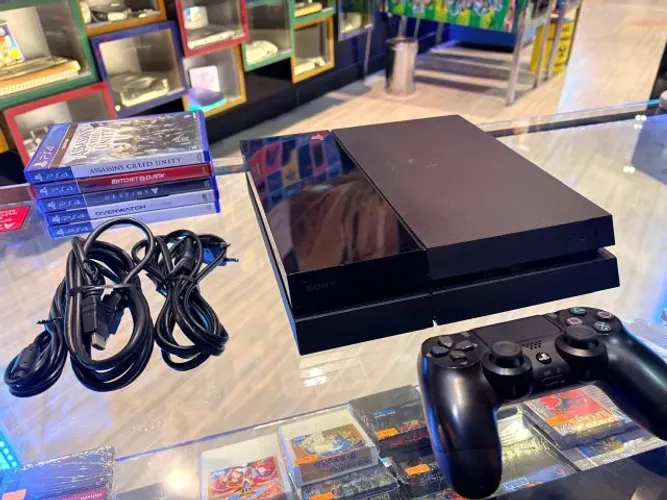 Console Playstation 4 Fat 500gb Semi-novo / 6 meses de garantia