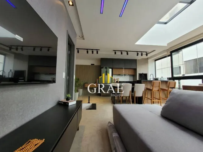 Cobertura 84,60m², com 1 suíte master, área gourmet, 1 vaga, á venda no Centro - São Berna
