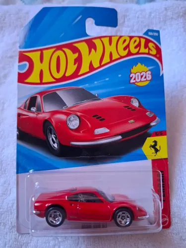 Hot Wheels Ferrari Dino 206 GT Lacrado