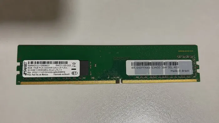 Memória ram DDR 4 16 GB 3200mhz