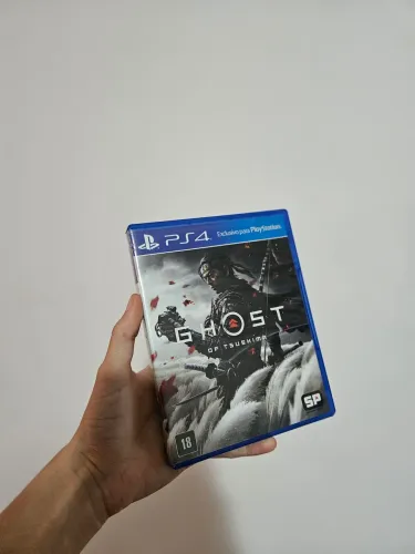 Jogo PS4/PS5 Ghost of Tsushima - Mídia Física Original