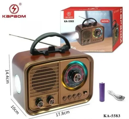 Rádio 17cm AM FM USB Com Bluetooth, entregamos e ac. cartões