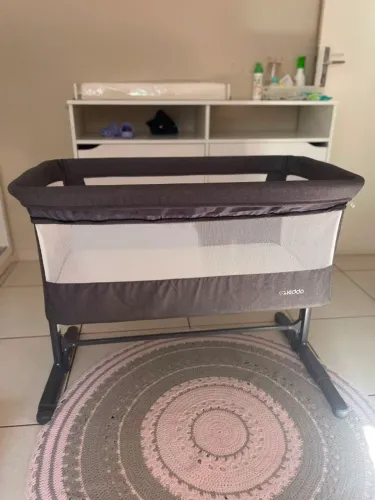 Berço desmontável Myside Kiddo, nunca usado com capa e todos acessórios 