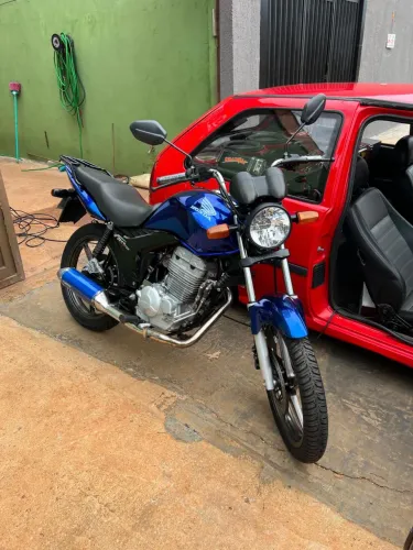 Vendo moto c/ motor 300cc legalizado! Vistoria OK, paga só licença. Aceito troca.