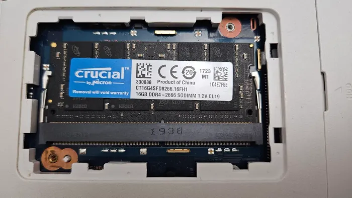 MEMÓRIA RAM 16GB CRUCIAL DDR4 P/ NOTEBOOK