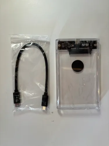 Case para HD ou SSD sata. Tipo C 
