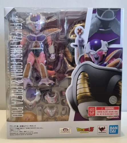 S.H.Figuarts - Frieza (Freeza) First Form & Frieza POD - Pronta Entrega