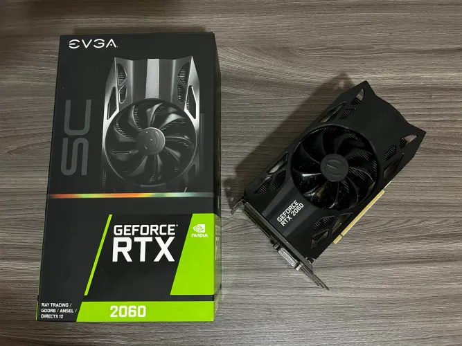 Placa de video RTX2060 6GB - EVGA