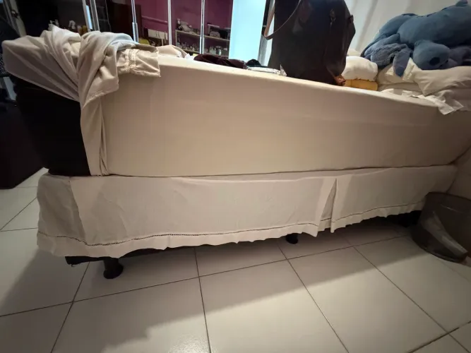 Cama Casal (Box + Baú) ORTOBOM