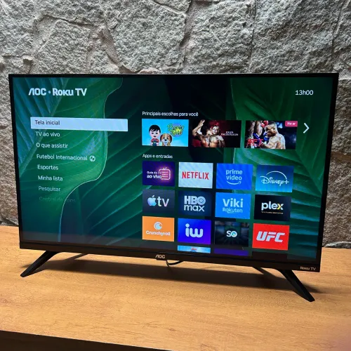 Smart Tv 32 Roku TV AOC Novíssima!